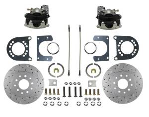 LEED Brakes - LEED Brakes Rear Disc Brake Conversion Kit - MaxGrip XDS- Ford 8in 9in Small bearing - RC0001X