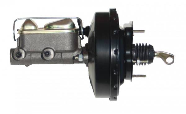 LEED Brakes - LEED Brakes 9 inch power brake booster with bracket, 1 inch bore master cylinder (Black) - 34