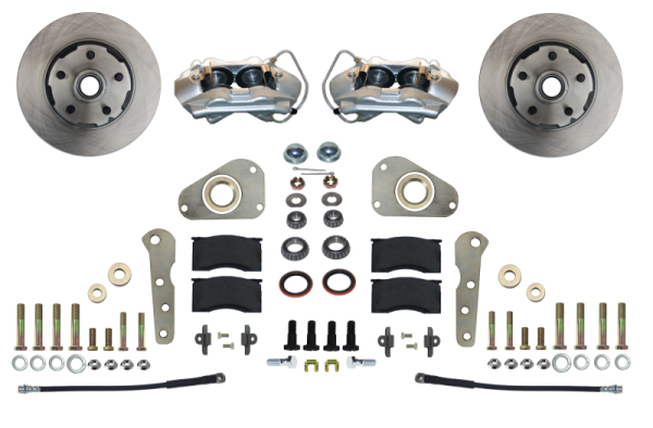 LEED Brakes - LEED Brakes Front Disc Brake Conversion Kit Spindle Mount - FC0025SM