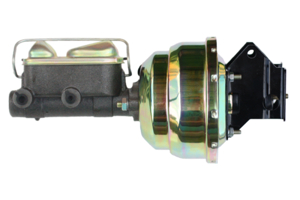 LEED Brakes - LEED Brakes 8 inch Dual power booster , 1 inch Bore disc brake master (Zinc) - G84