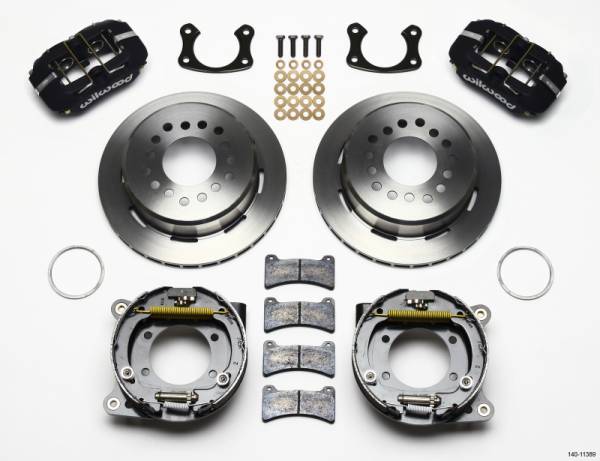 Wilwood - Wilwood Dynapro Low-Profile 11.00in P-Brake Kit New Big Ford 2.50in Offset - 140-11389