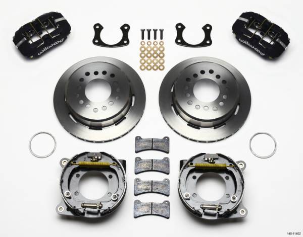 Wilwood - Wilwood Dynapro Low-Profile 11.00in P-Brake Kit New Big Ford 2.36in Offset - 140-11402