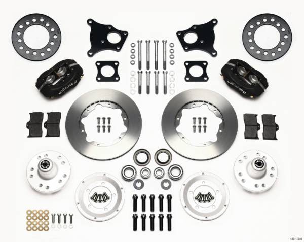 Wilwood - Wilwood Forged Dynalite Front Kit 11.00in AMC 71-76 OE Disc w/o Bendix Brakes - 140-11940