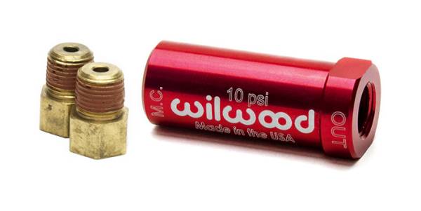 Wilwood 10lb Residual Pressure Valve