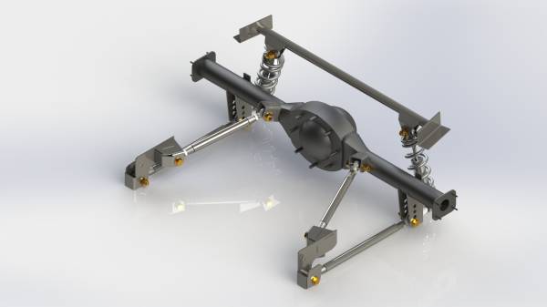 Control Freak Suspensions - 4-Link Ford Triangulated Coilover Rear Suspension System