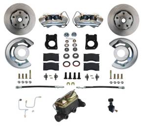 LEED Brakes - LEED Brakes Manual Front Disc Brake Conversion 64.5-66 Ford - 4 Piston - FC0001-405 - Image 1