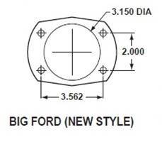 LEED Brakes - LEED Brakes Rear Disc Brake Conversion Kit - Ford 9in Large bearing New Style Torino - RC0003 - Image 2