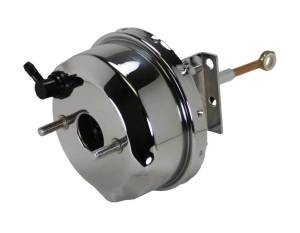 LEED Brakes - LEED Brakes 7 inch Power Brake Booster with brackets (chrome) - 6J - Image 1