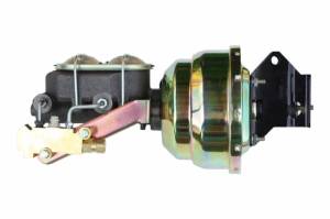 LEED Brakes - LEED Brakes 8 inch Dual power booster , 1-1/8 inch Bore master with 4 wheel disc valve (Zinc) - G81A3 - Image 1