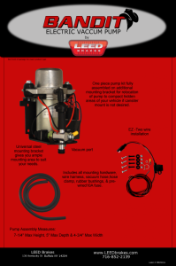 LEED Brakes - LEED Brakes Electric Vacuum Pump Kit - Naked Bandit Series - VP002 - Image 3