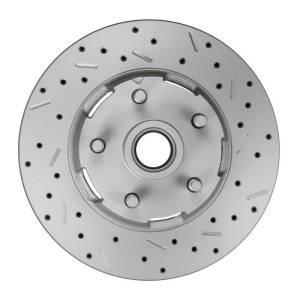 LEED Brakes - LEED Brakes Front Disc Brake Conversion Ford Full Size for factory Power Brake Cars | MaxGrip XDS Rotors - FC0025-405PX - Image 3