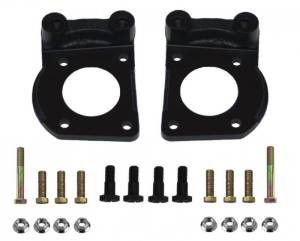 LEED Brakes - LEED Brakes Manual Front Kit with Drilled Rotors and Red Powder Coated Calipers - RFC0001-405X - Image 6
