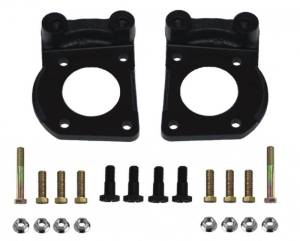 LEED Brakes - LEED Brakes MANUAL FRONT DISC BRAKE CONVERSION KIT WITH DRILLED ROTORS AND BLACK POWDER-COATED CALIPERS for 1962-69 Ford Fairlane, 1963-69 Falcon & Ranchero, 1963-69 Mercury Comet, 1964-69 Cyclone - BFC0001-4C7X - Image 6
