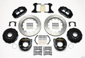 Wilwood Narrow Superlite 4R Rear P-Brk Kit 14.00in New Big Ford 2.50in Offset - 140-10012