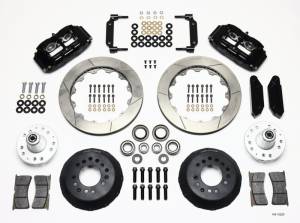 Wilwood Narrow Superlite 6R Front Hub Kit 12.88in 1970-1973 Mustang Disc Spindle - 140-10220