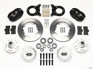 Wilwood Forged Dynalite Front Kit 11.00in 1970-1973 Mustang Disc & Drum Spindle - 140-11073