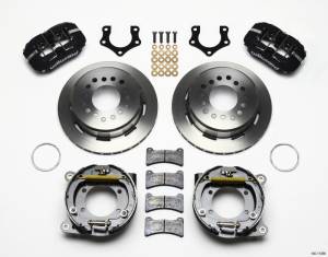 Wilwood Dynapro Low-Profile 11.00in P-Brake Kit Mopar/Dana 2.50in Off w/Snap Ring Brng - 140-11386