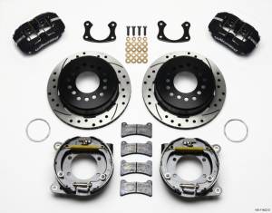 Wilwood Dynapro Low-Profile 11.00in P-Brake Kit Drilled New Big Ford 2.36in Offset - 140-11402-D