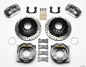 Wilwood Dynapro Low-Profile 11.00in P-Brake Kit Drill-Pol New Big Ford 2.36in Offset - 140-11402-DP