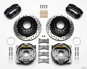 Wilwood Dynapro Low-Profile 11.00in P-Brake Kit Drilled AMC 71-74 2.60in Offset - 140-11941-D