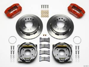 Wilwood Dynapro Low-Profile 11.00in P-Brake Kit - Red AMC 71-74 2.60in Offset - 140-11941-R