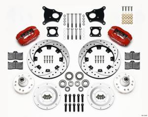 Wilwood Forged Dynalite Front Kit 12.19in AMC 71-76 OE Disc w/o Bendix Brakes - 140-13395