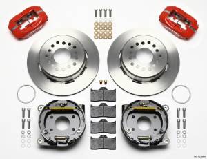 Wilwood Forged Dynalite P/S Park Brake Kit-Red AMC 71-74 2.60in Offset - 140-13398-R