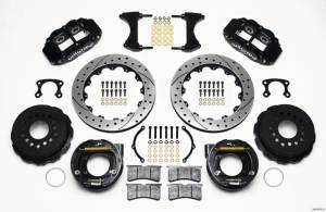 Wilwood Narrow Superlite 4R Rear P-Brk Kit 12.88in Drilled Big Ford New Style 2.36in Offset - 140-9218-D
