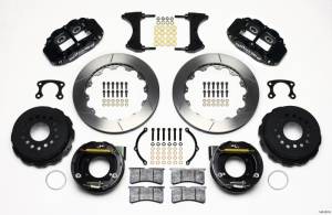 Wilwood Narrow Superlite 4R Rear P-Brk Kit 12.88in Big Ford New Style 2.50in Offset - 140-9219