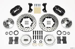 Wilwood Forged Dynalite Front Kit 11.00in Drilled WWE ProSpindle - 140-9917-D
