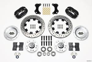 Wilwood Forged Dynalite Front Kit 12.19in Drilled WWE ProSpindle - 140-9918-D