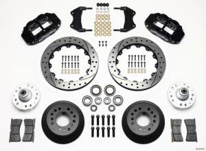 Wilwood Narrow Superlite 6R Front Hub Kit 12.88in Drilled WWE ProSpindle - 140-9919-D
