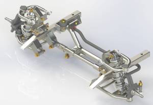 Control Freak Suspensions - MOPAR B-Body Independent Front Suspension System, Power Steering, Gen II Hemi - Image 2