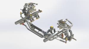 Control Freak Suspensions - MOPAR B-Body Independent Front Suspension System, Power Steering, Gen II Hemi - Image 1