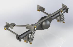 Control Freak Suspensions - 4-Link Ford Triangulated Coilover Rear Suspension System - Image 2