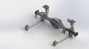4-Link MOPAR Triangulated Coilover Rear Suspension System