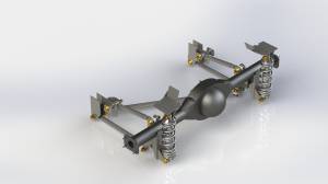 Control Freak Suspensions - 4-Link MOPAR Parallel Coilover Rear Suspension System - Image 2