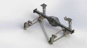 4-Link MOPAR Parallel Coilover Rear Suspension System