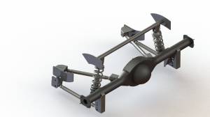4-Link MOPAR Triangulated Coilover Rear Suspension System