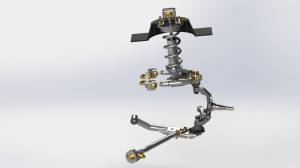 Control Freak Suspensions - Front Coilover Conversion Kit, Big Block - Image 2